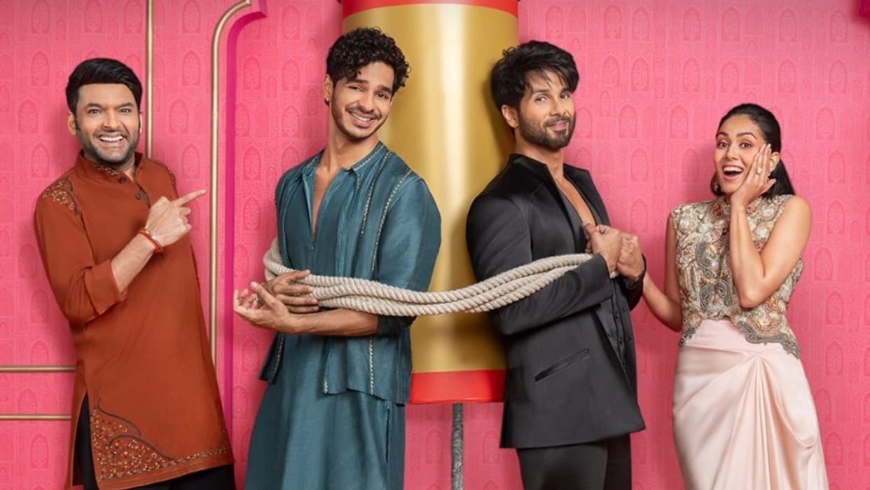 Shahid Kapoor Ishaan Khatter And Mira Rajput To Appear On The Great Indian Kapil Show
