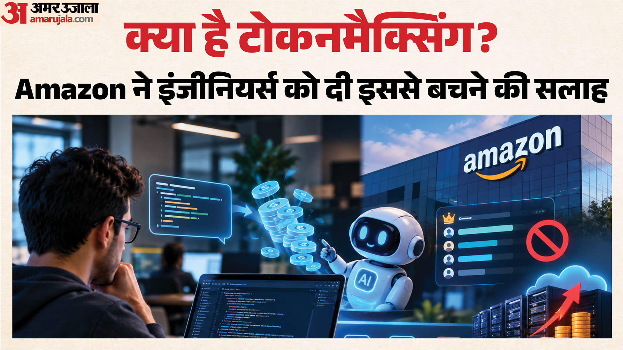 क्या होता है टोकनमैक्सिंग: Amazon ने इंजीनियर्स को दी इससे बचने की सलाह, जानें AI के उपयोग को लेकर क्या कहा? What is Tokenmaxxing Why Amazon Warned Its Engineers Against Misusing AI Tools