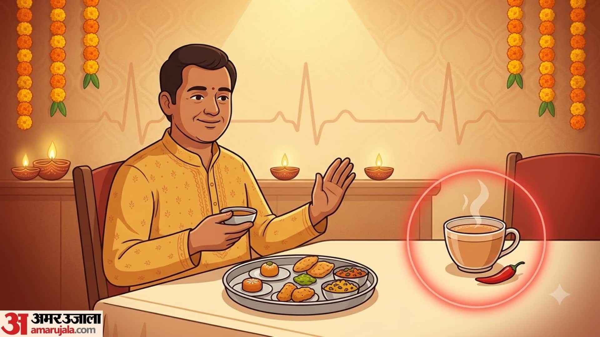 Stomach Upset After Eating Puri-Kachori During Festive Season? Home Remedies for Gas and Acidity