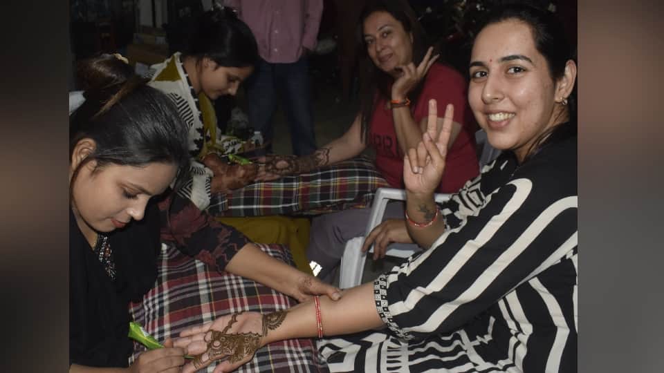 Karwa Chauth Today: Married women are all decked up, with bangles and henna ready