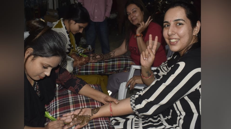 Karwa Chauth Today: Married women are all decked up, with bangles and henna ready