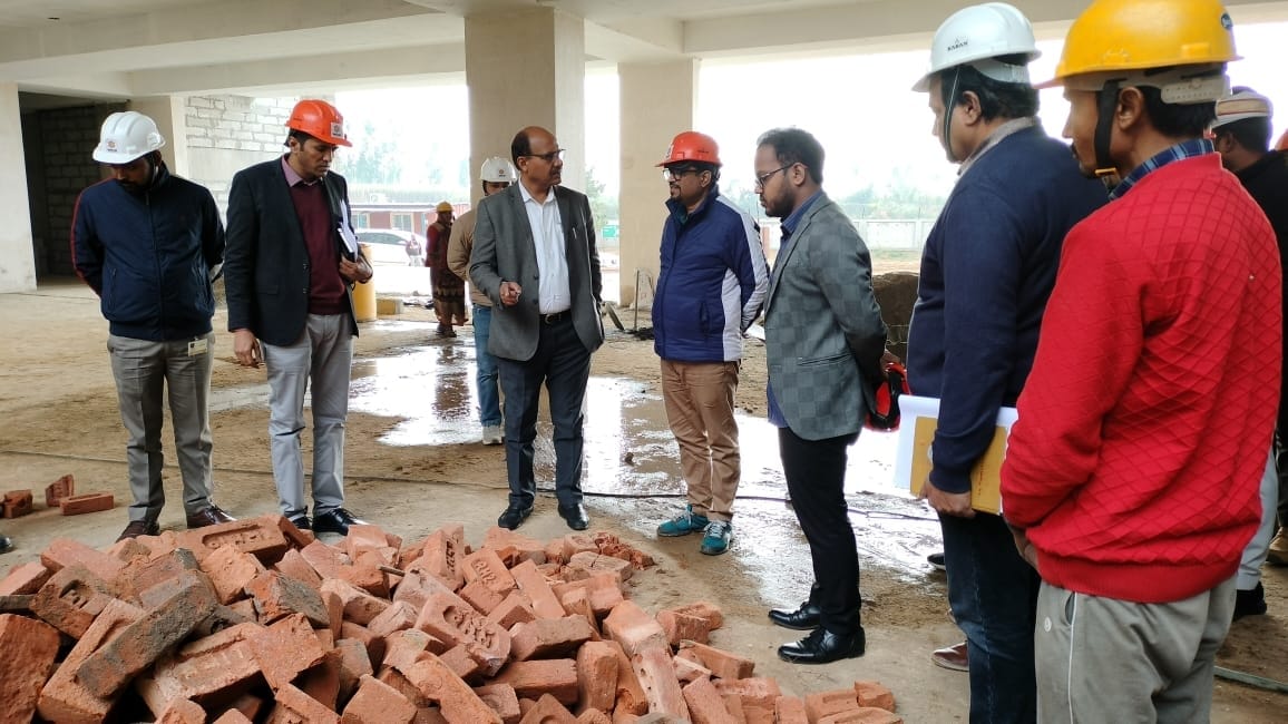 DM angry at the slow pace of medical college