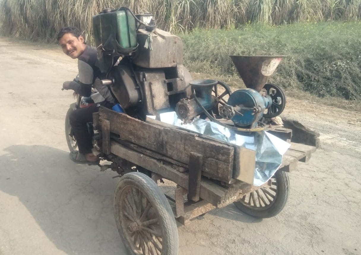 Young man's leg amputated after colliding with a bike rickshaw