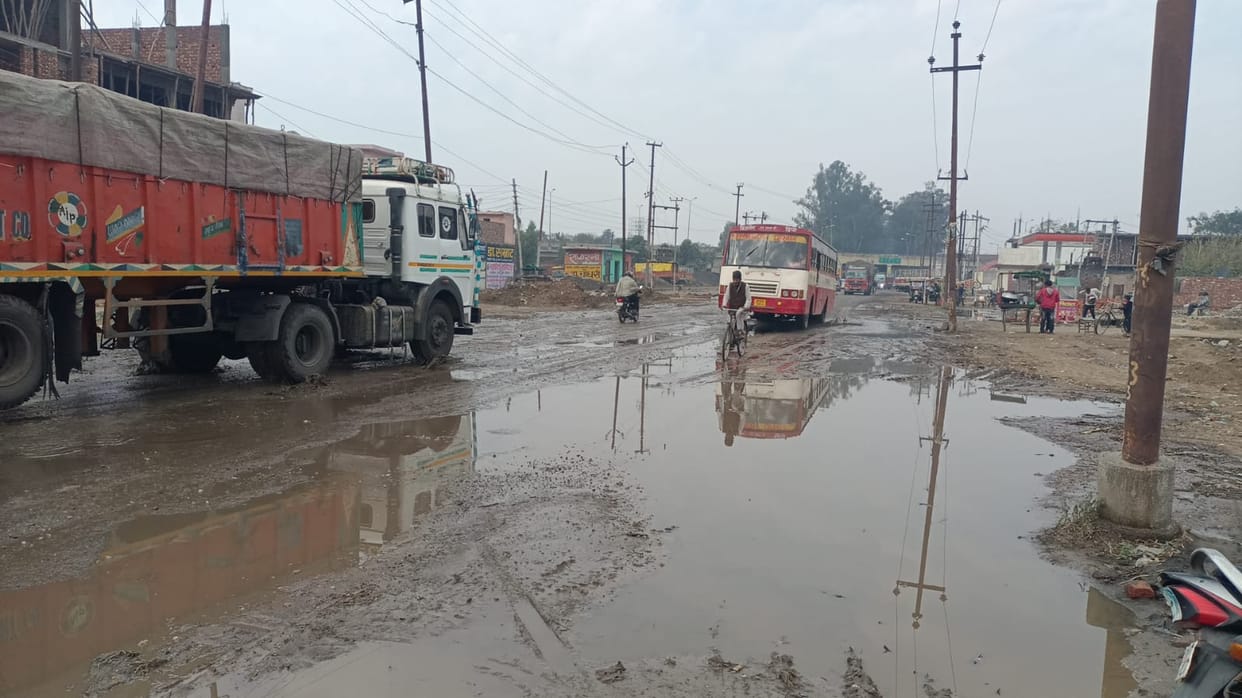 CC Road of 187 villages uprooted for laying drinking water pipeline