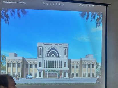 Map of new building of railway station released, fly over bridge will be built in Dhampur and Seohara