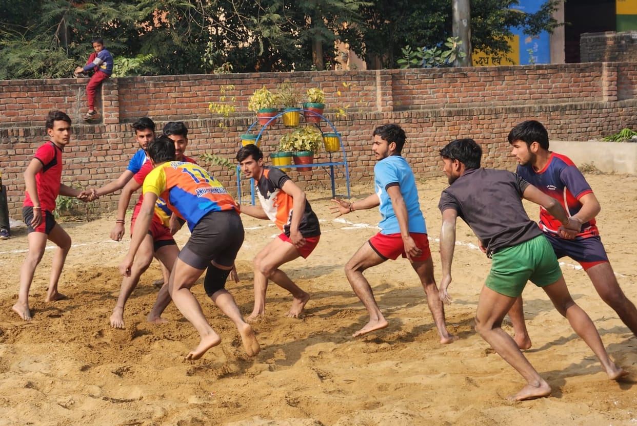 Mandawar's team was the winner in Kabaddi