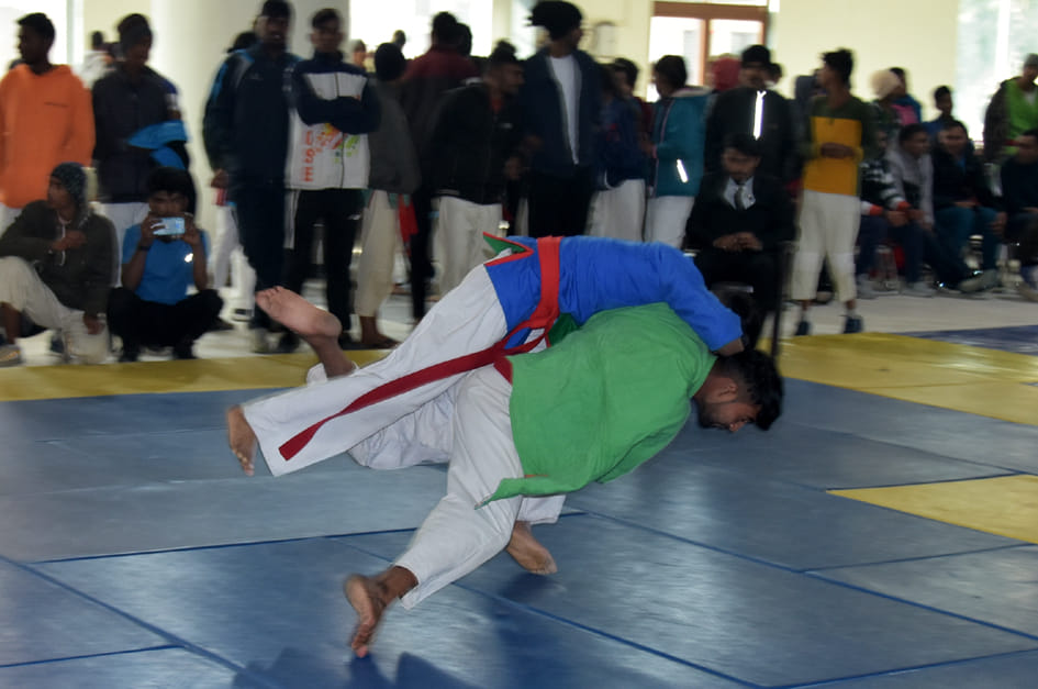 Haryana shines in the initial matches of National Kurash Competition