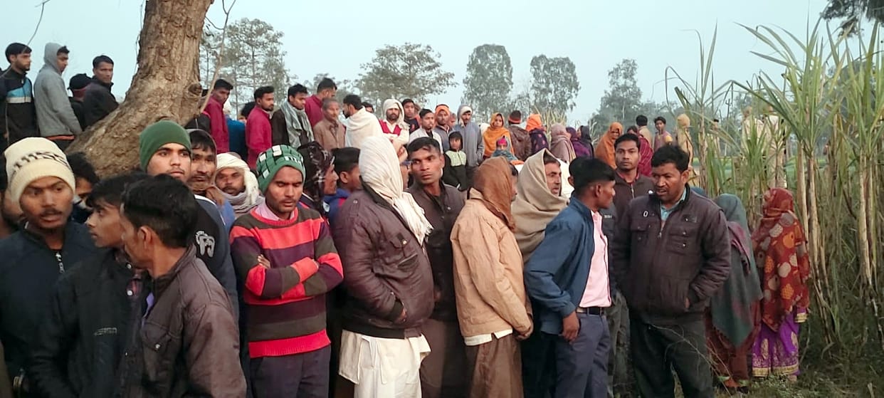 The dead body of the missing child was found in the forest in Jafarpur Kot village.