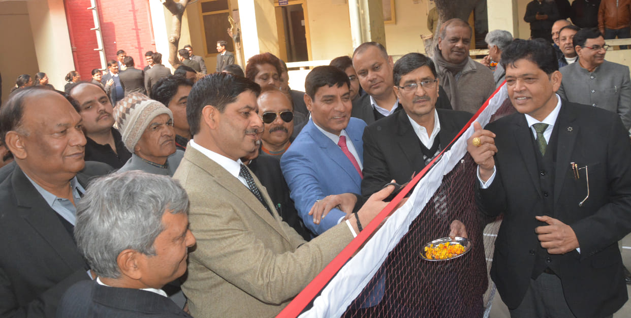 District judge inaugurated badminton competition
