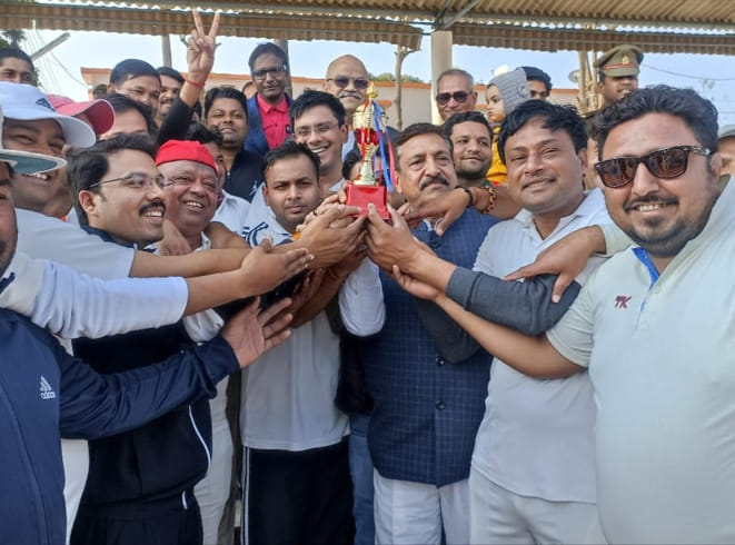 Police Eleven's team won the match by six wickets