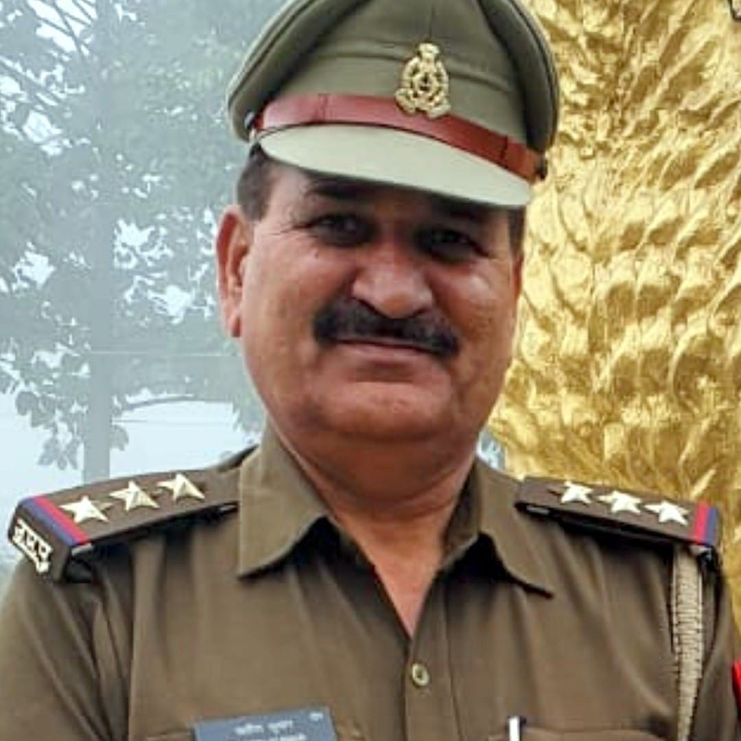 Inspector Satish Kumar and Rajkumar Sharma first in UP on excellent interpretation