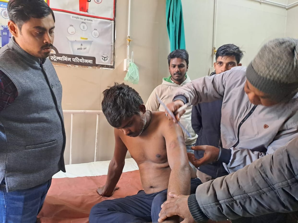 The inspector beat the young man by locking him in the room, commotion at the police station