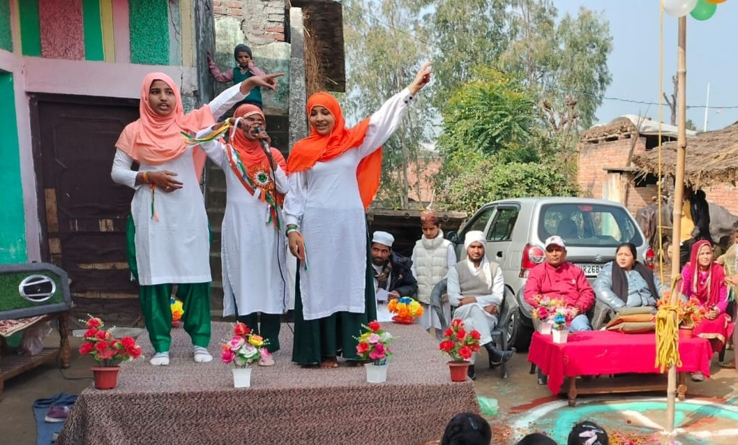 The tricolor waved proudly on religious places