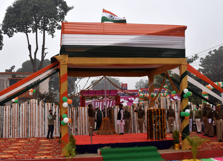 Tricolor hoisted with pride and pride