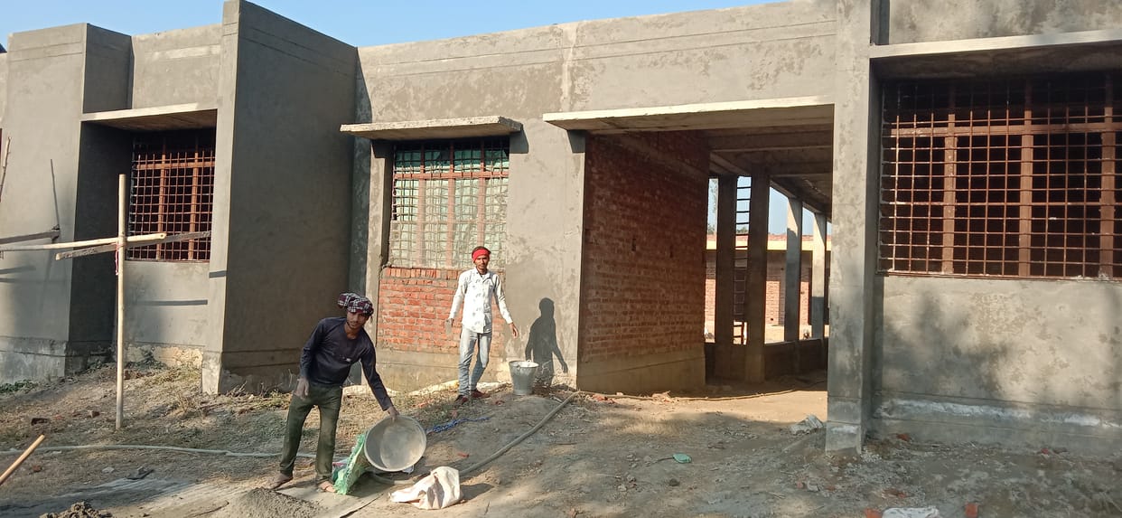 Construction of Government Inter College started