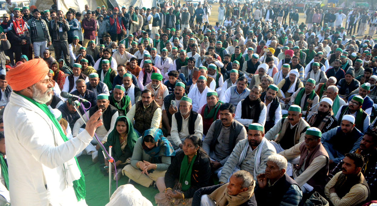 Aar-Paar announcement, Bhakiyu started indefinite strike on farmer's issues