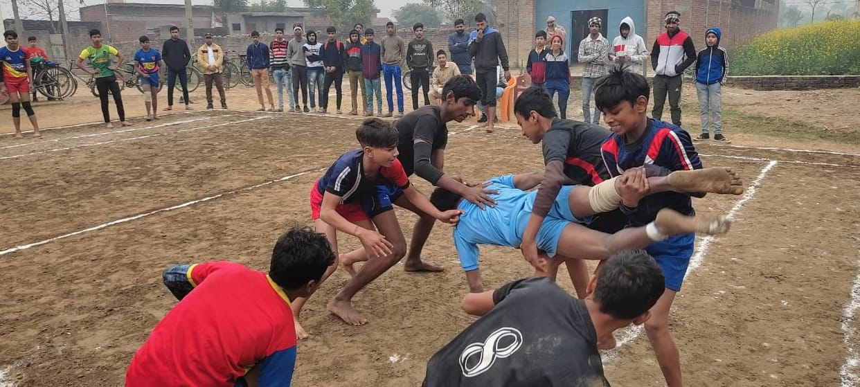 Meetli won Kabaddi competition in Jawaharpur Mevla