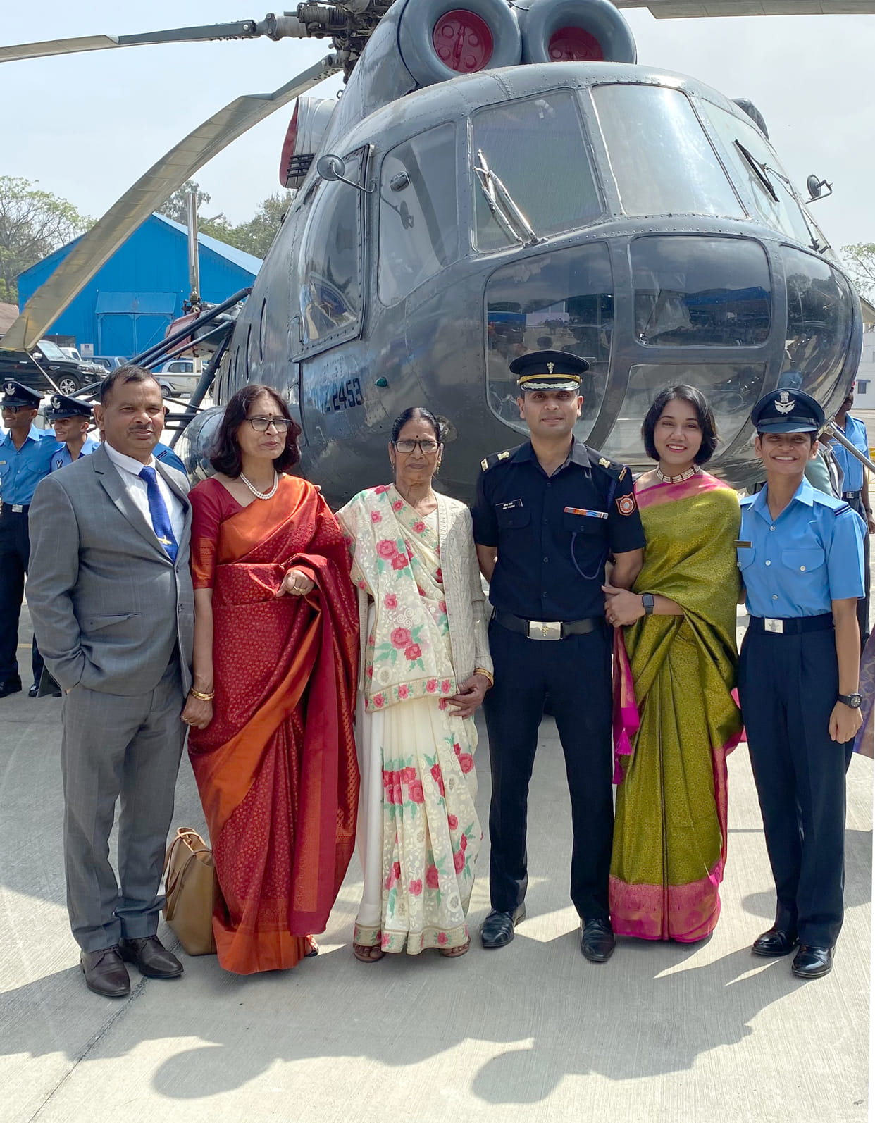 Bijnor's daughter Rochit became flying officer
