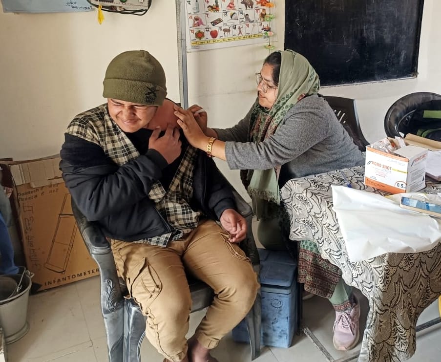Six thousand people got anti-corona vaccine in one day