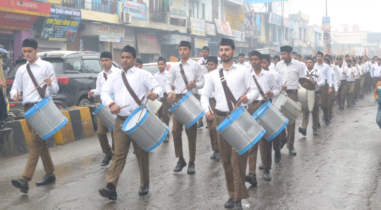 Rashtriya Swayamsevak Sangh's qualitative path movement in the city