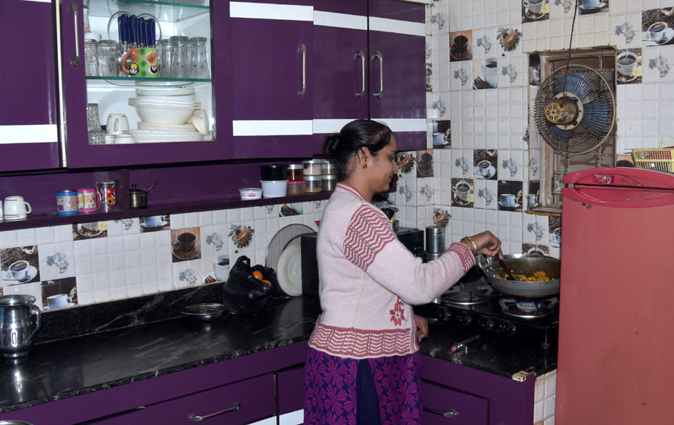 The kitchen did not get relief from the budget