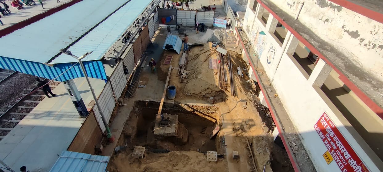 sonipat railway station will become hitech five automatic stairs and two lifts will be installed