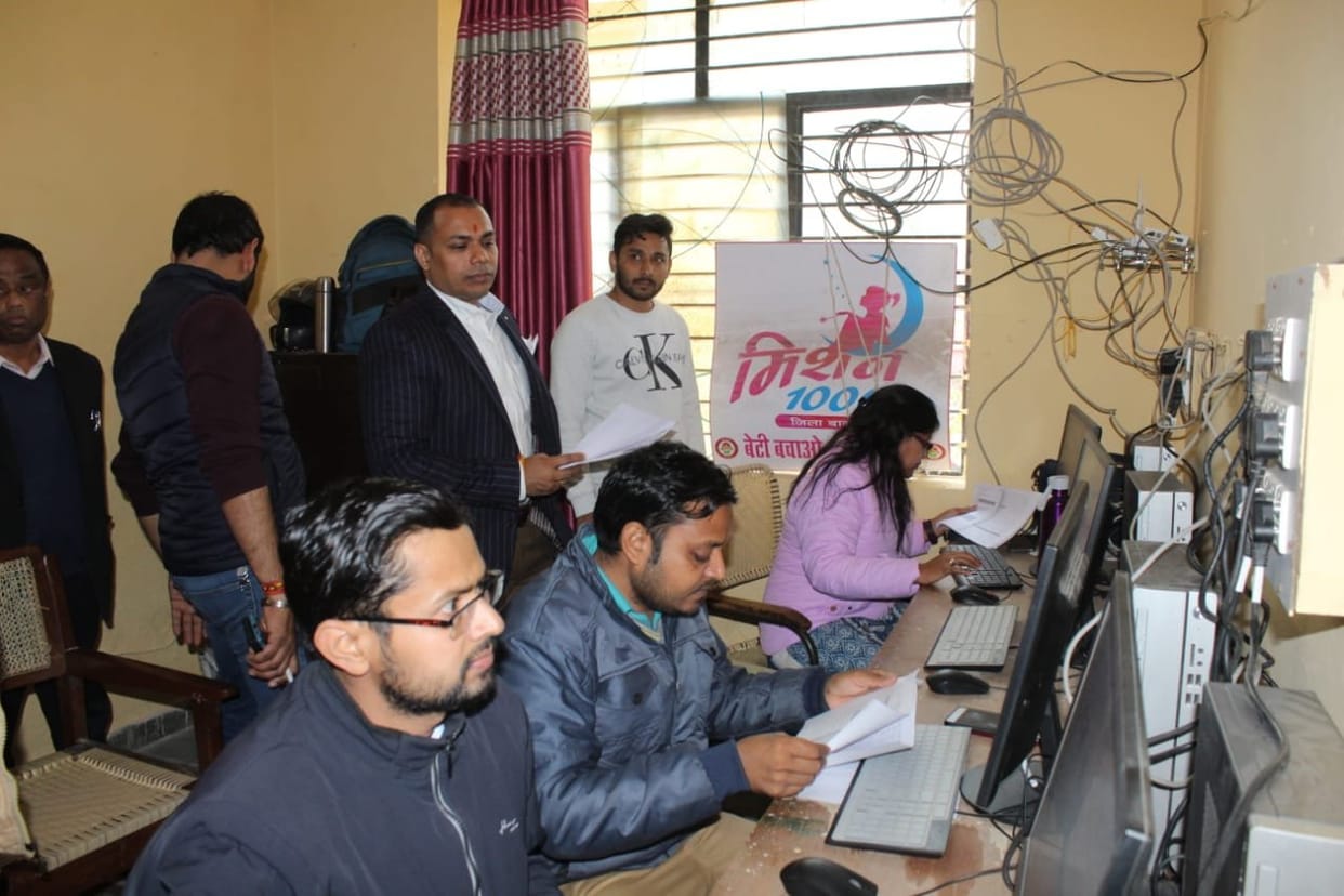 DM inspected the board exam monitoring room