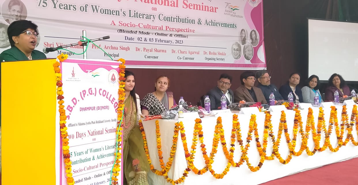 Contribution of women no less than men: Dr. Nisha Singh