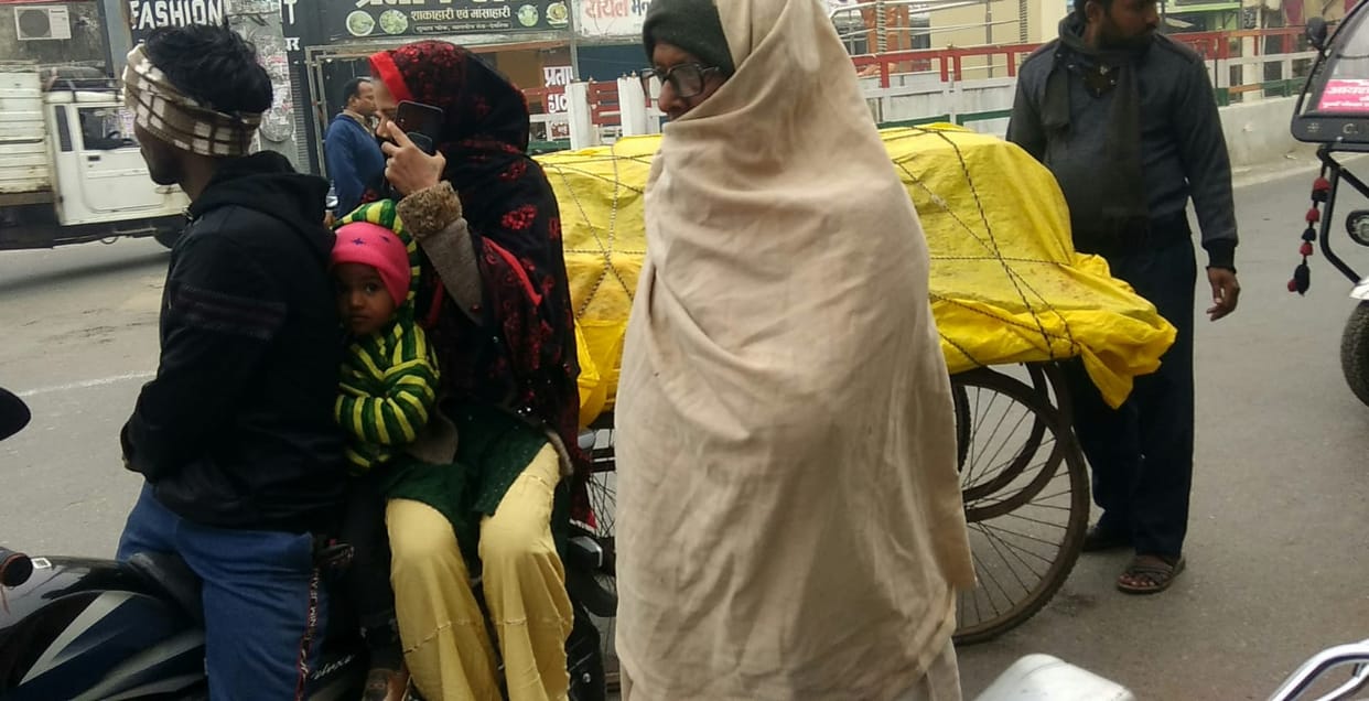 There is no relief from the cold wind, people are upset