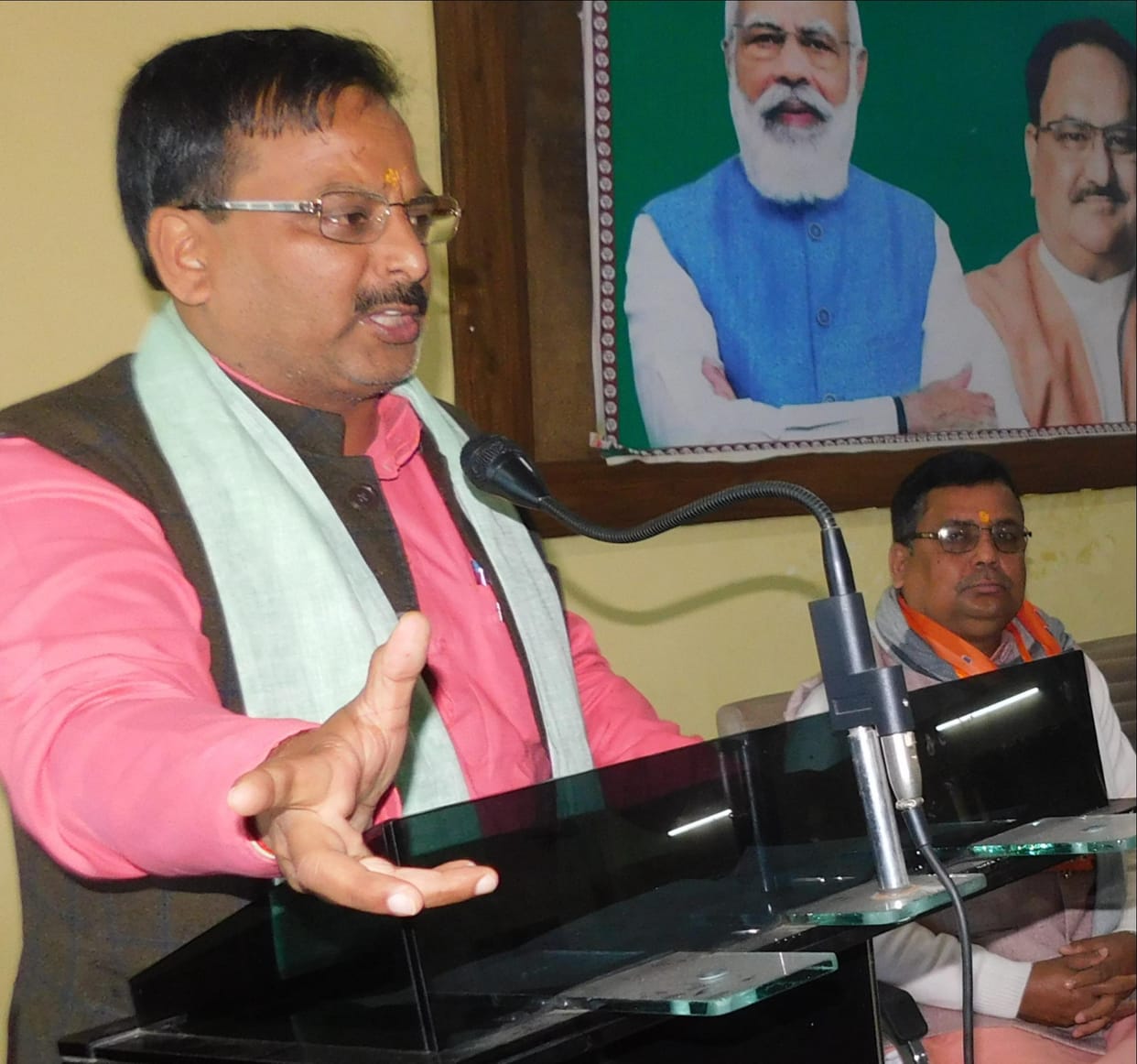 For BJP worker, nation is first, then party
