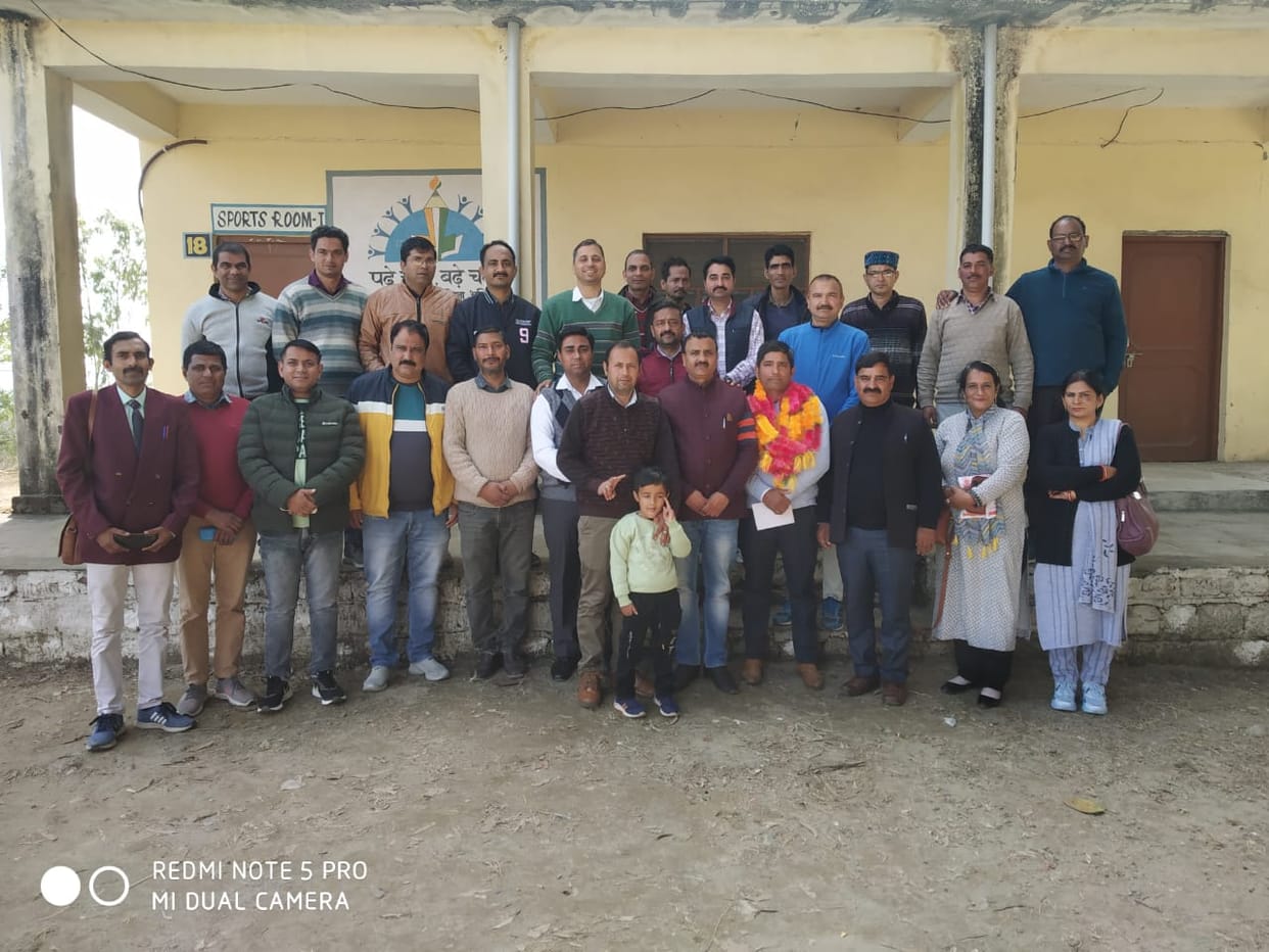 Hans Raj became head of Science Teachers Association Bijhri
