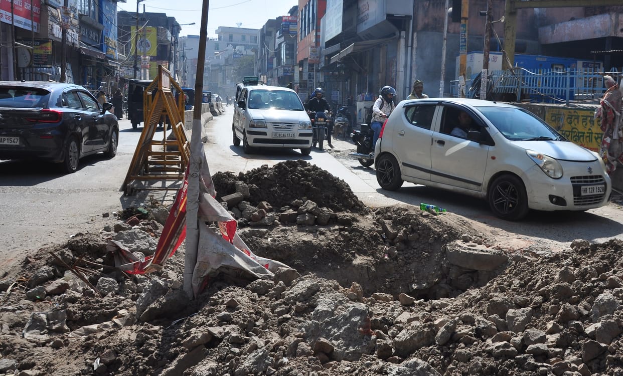 People hope to get rid of bumpy and dilapidated roads