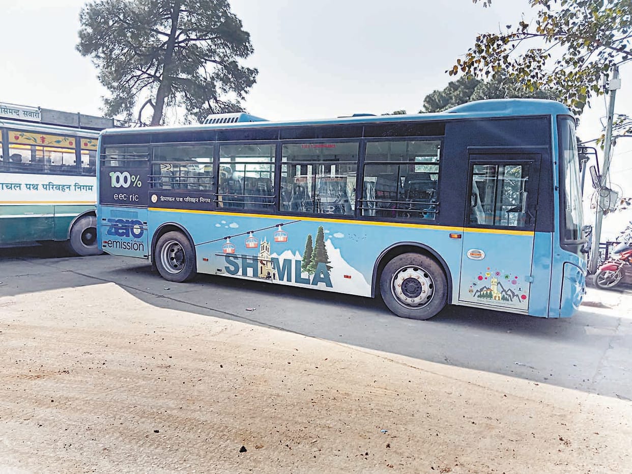 Electric buses in Ladakh complete one year, help reduce CO2 emissions