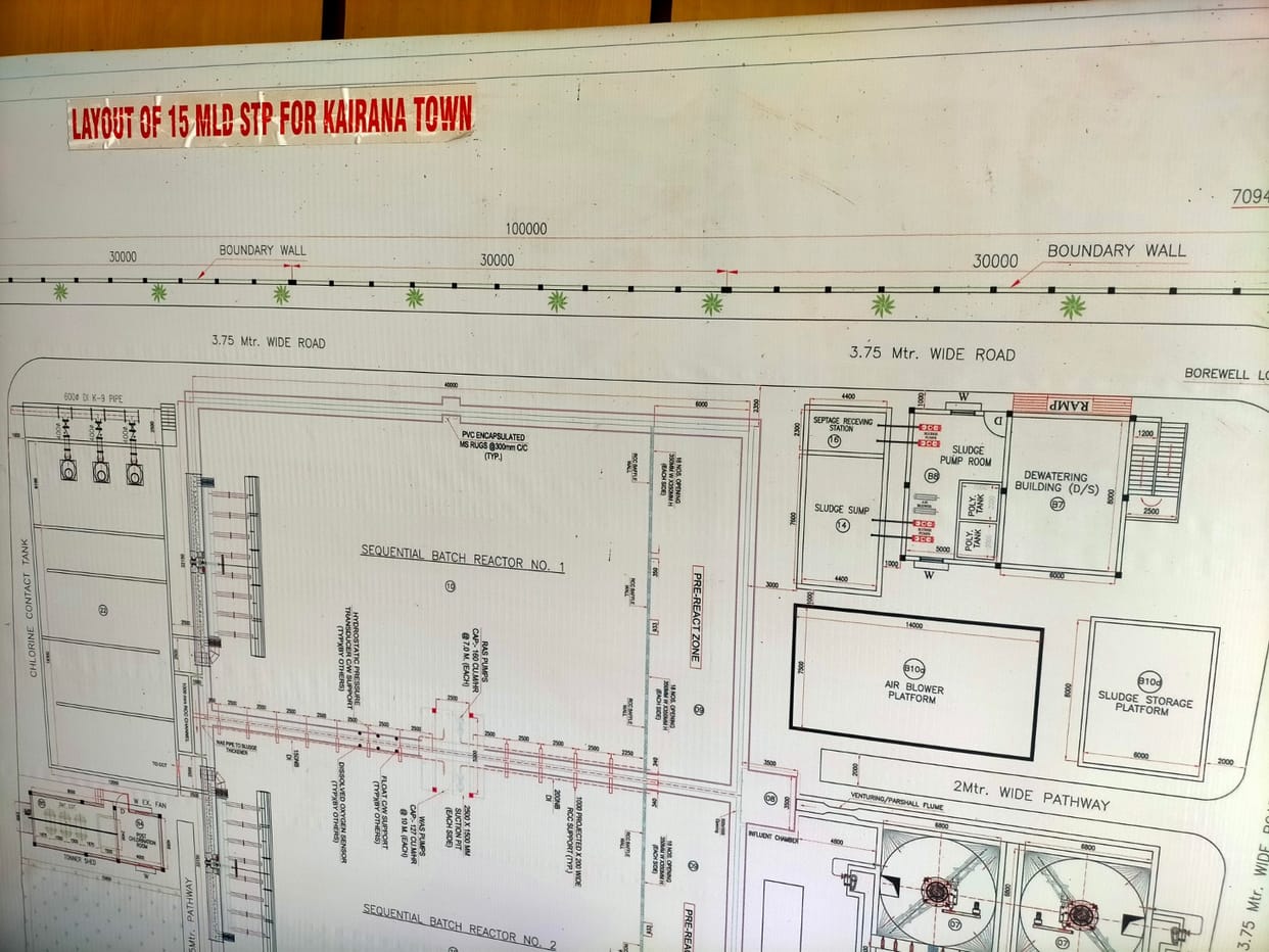 Sewage treatment plant