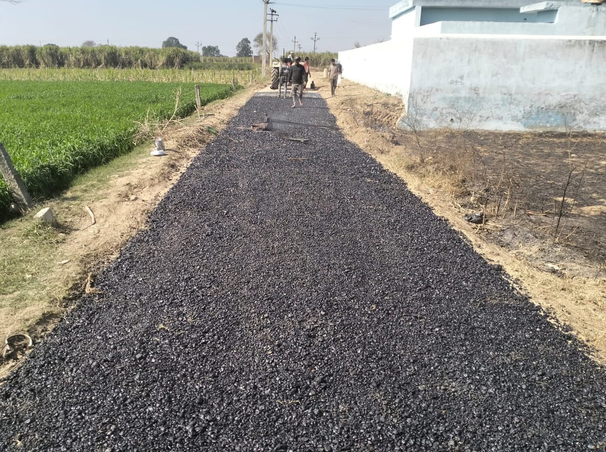 Repair of Bhabhisa-Dangarol road