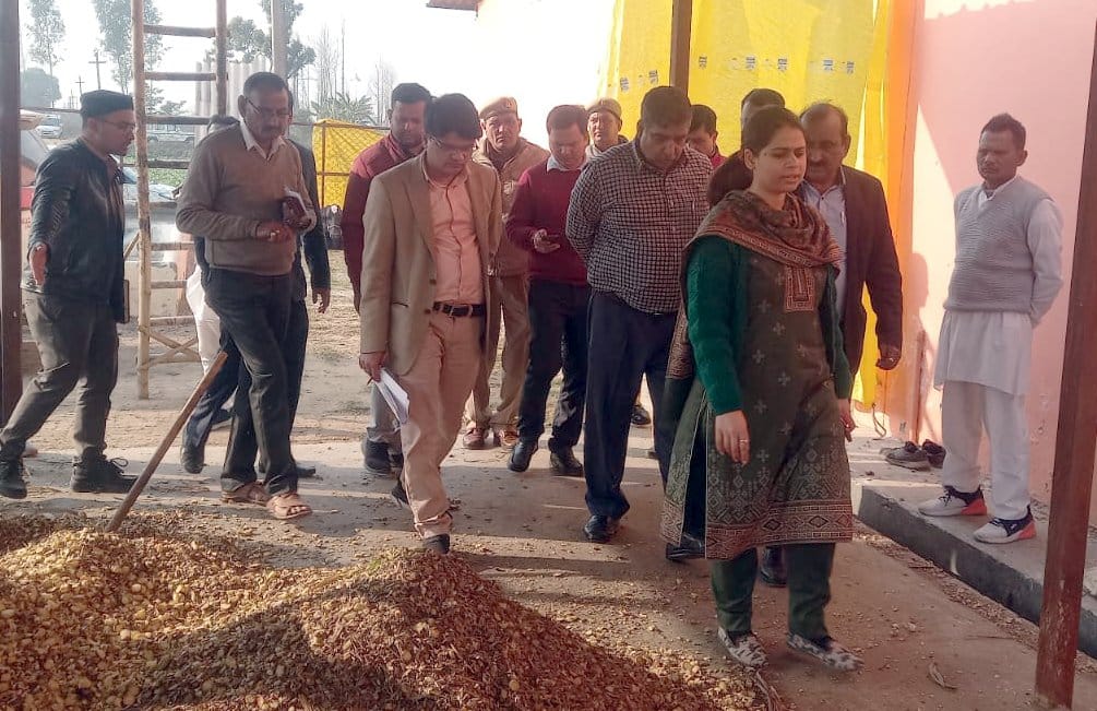 Inspection of Gaushala