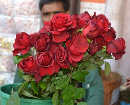 Increased demand for artificial flowers on Rose day