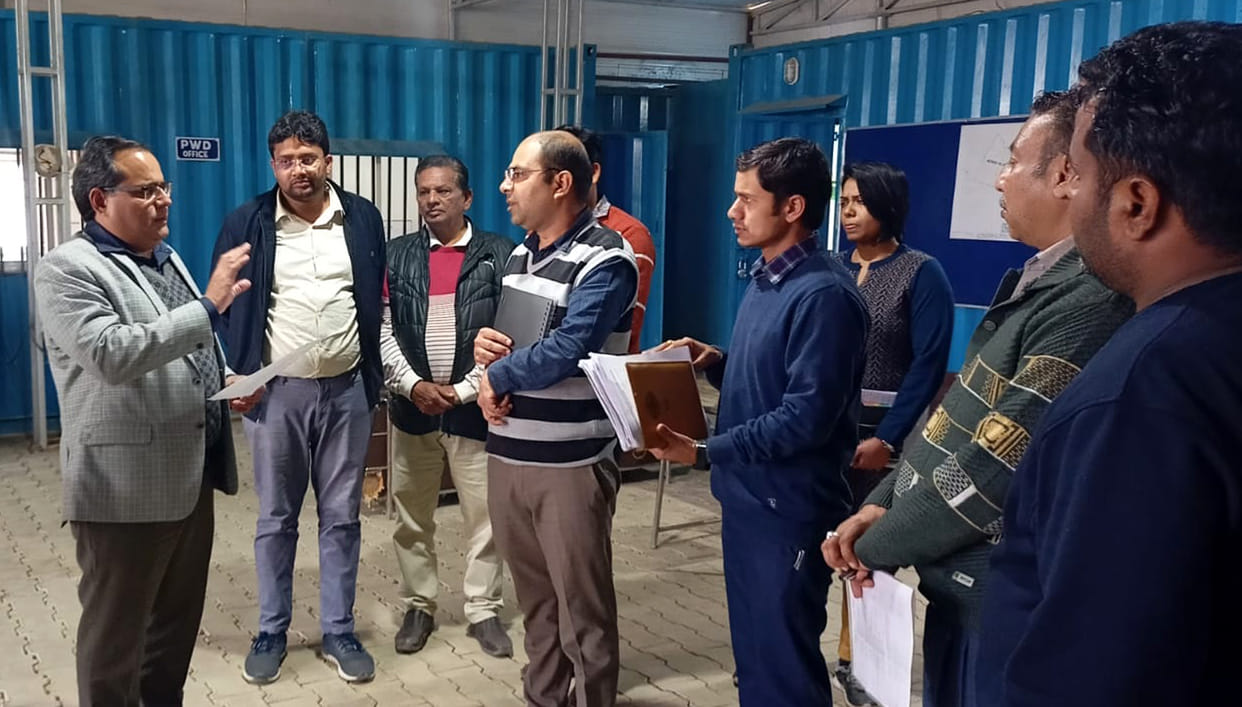 Speed up construction of Raja Mahendra Pratap University