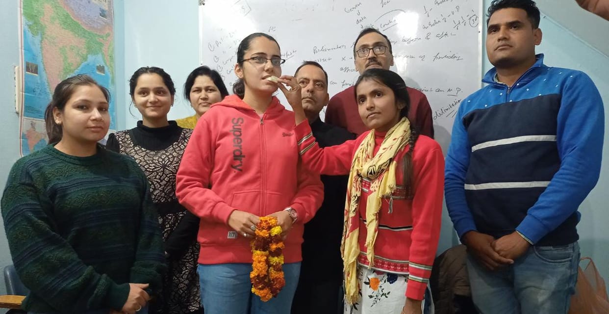 City's daughter Mani Tyagi will become deputy collector in Haryana