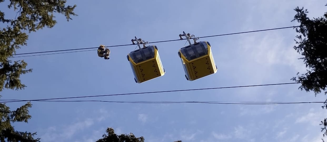 Mockdrill: The worker trapped in the Jakhu rope-way cabin was rescued in 40 minutes