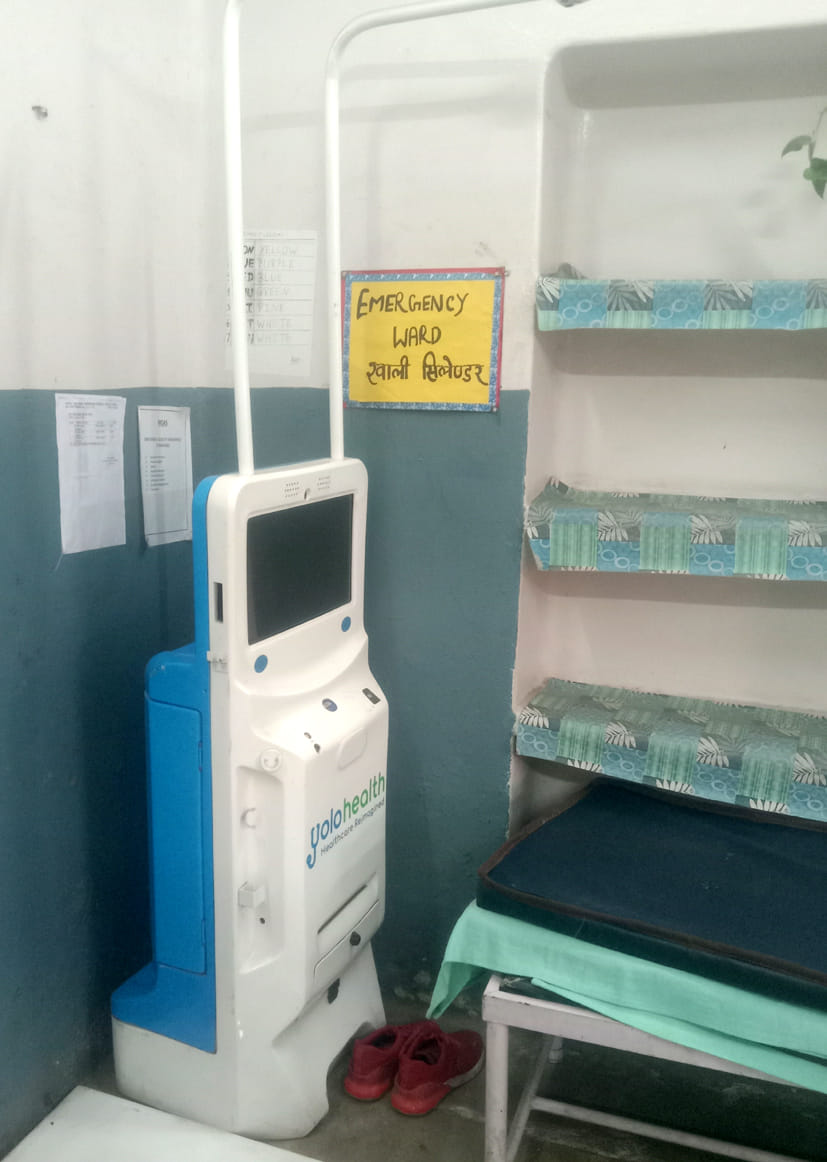 Health ATM in name only, not working for testing