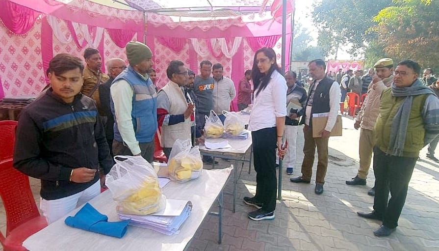 Polling parties reached for the by-election of District Panchayat member