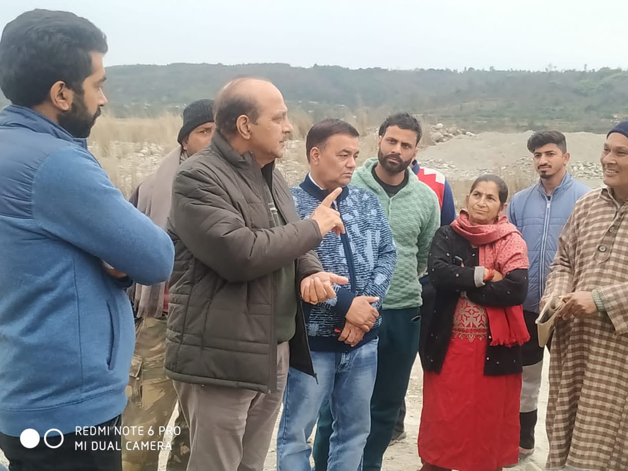 Police-administration team conducted joint inspection in illegal mining area