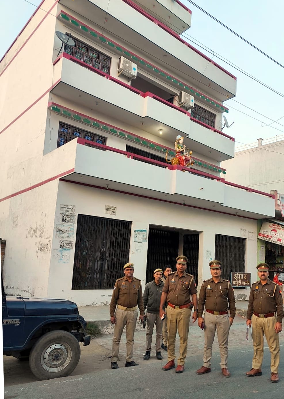 Munadi in the village of absconding BJP leader Prince Chaudhary