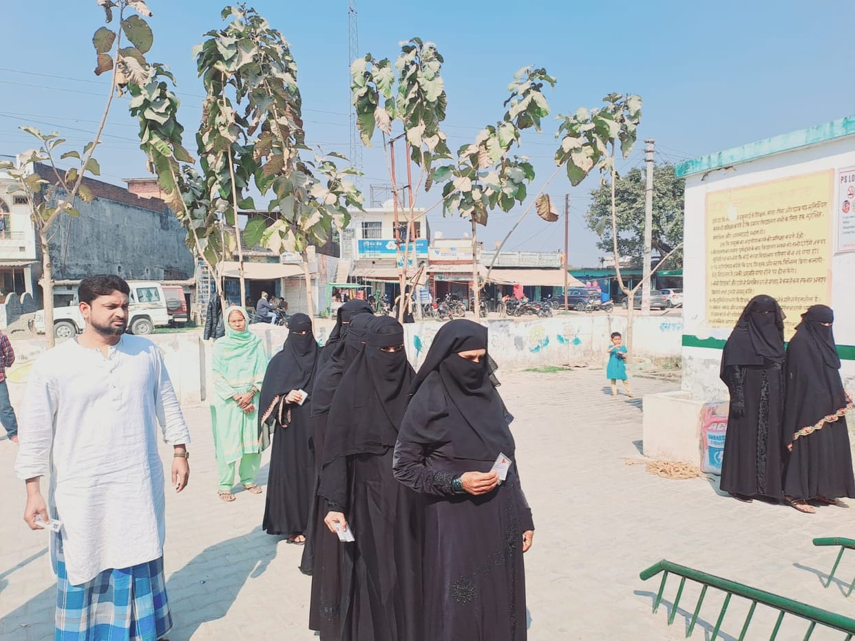 54.30 percent voting in BDC by-election