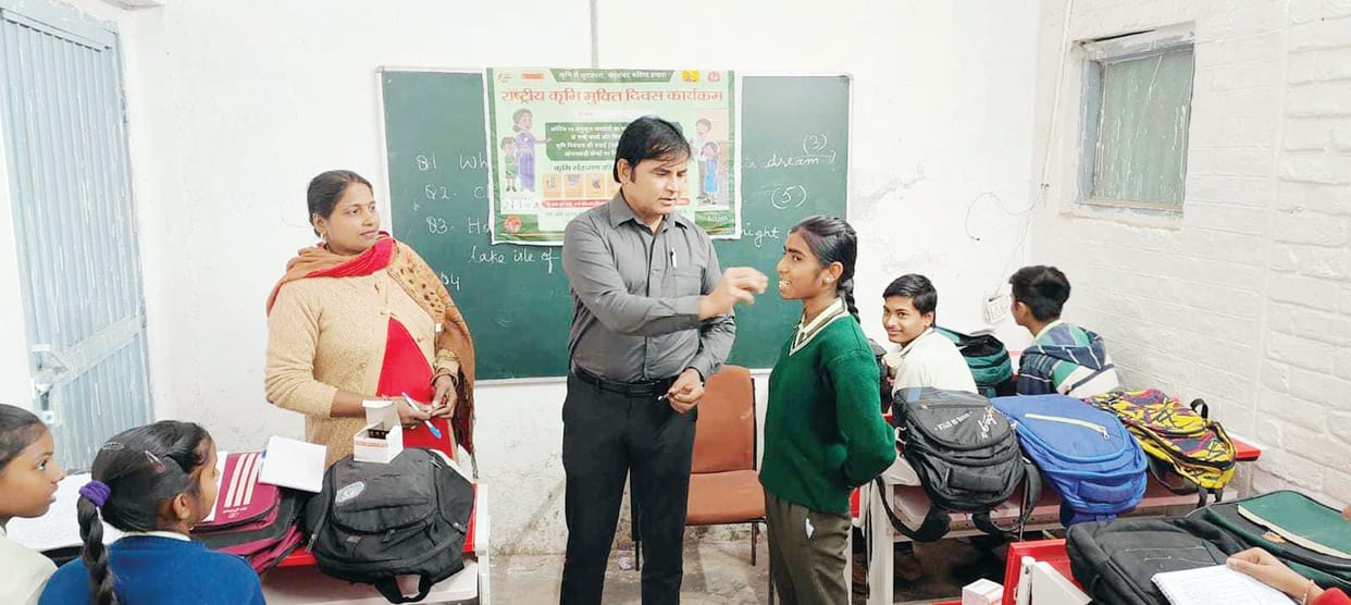 3.49 lakh children were given deworming tablets in a day, 11 teams carried out a day-long campaign