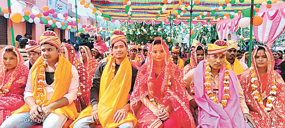 260 couples married each other, marriage rituals completed by law