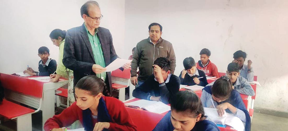 4669 students took the examination at 14 centers in the district, Sirsa was second in the state.