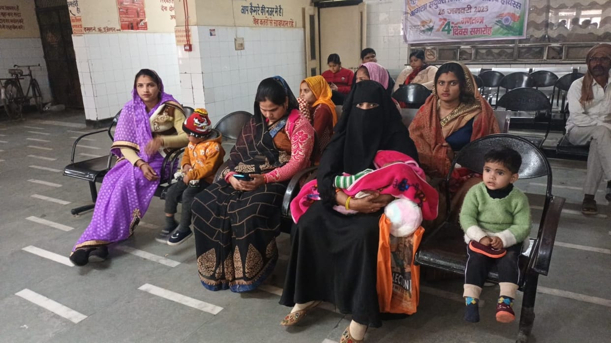Children sick due to change in temperature