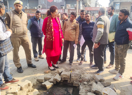 The city commissioner got angry after seeing the chaos